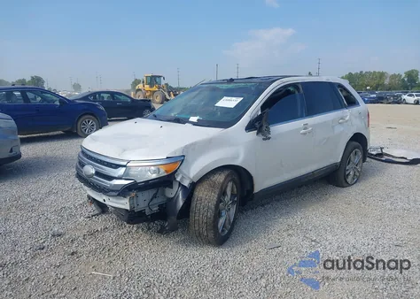 2013 Ford Edge Limited from USA, damaged, VIN 2FMDK4KC2DBA82856